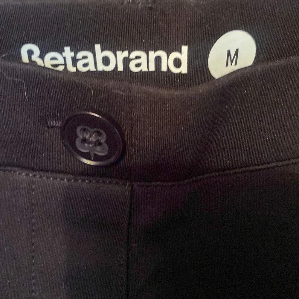 Nwt betabrand Straight leg classic dress pant yoga pants size medium - Picture 4 of 5